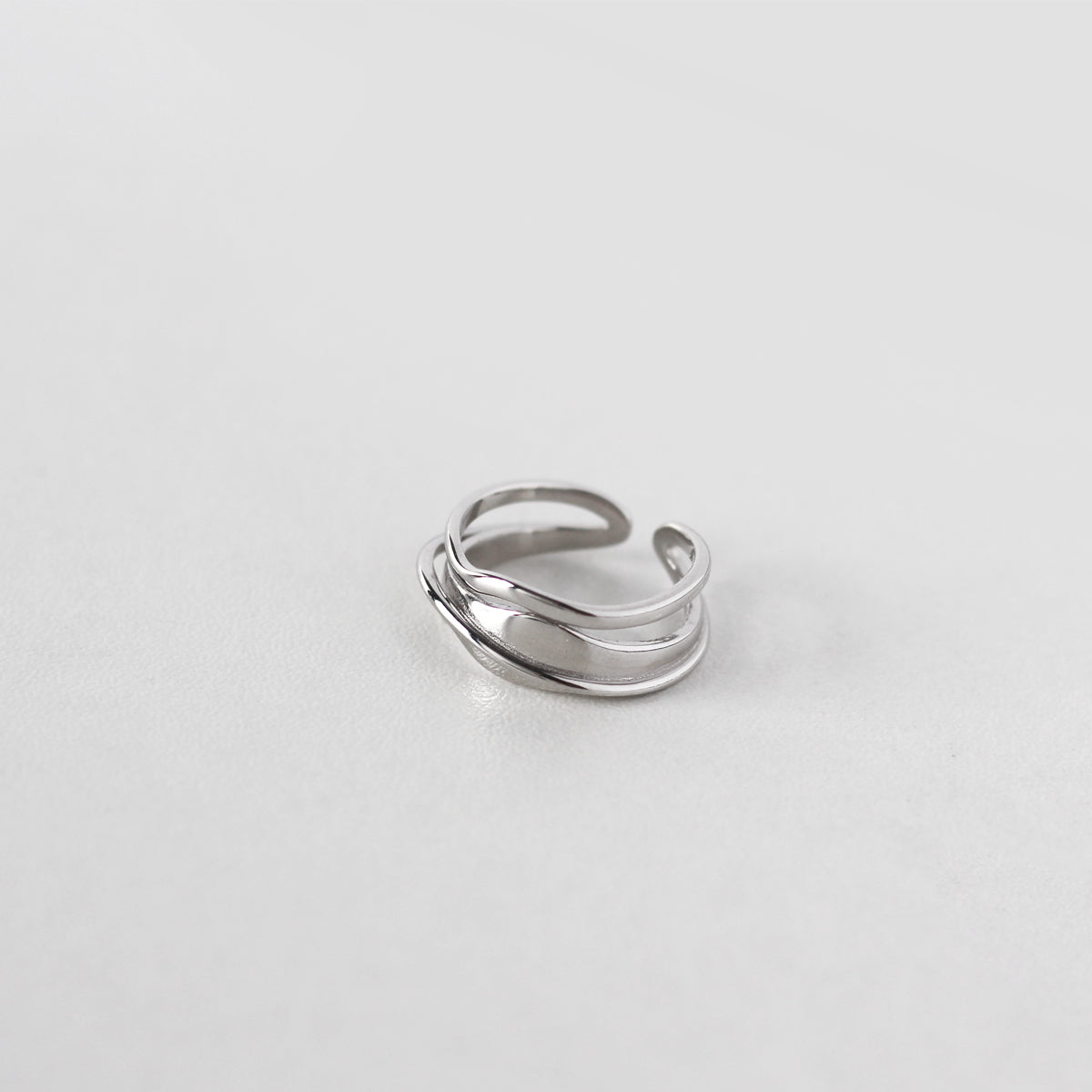 Vahn Wave Double Ring - éclater jewellery