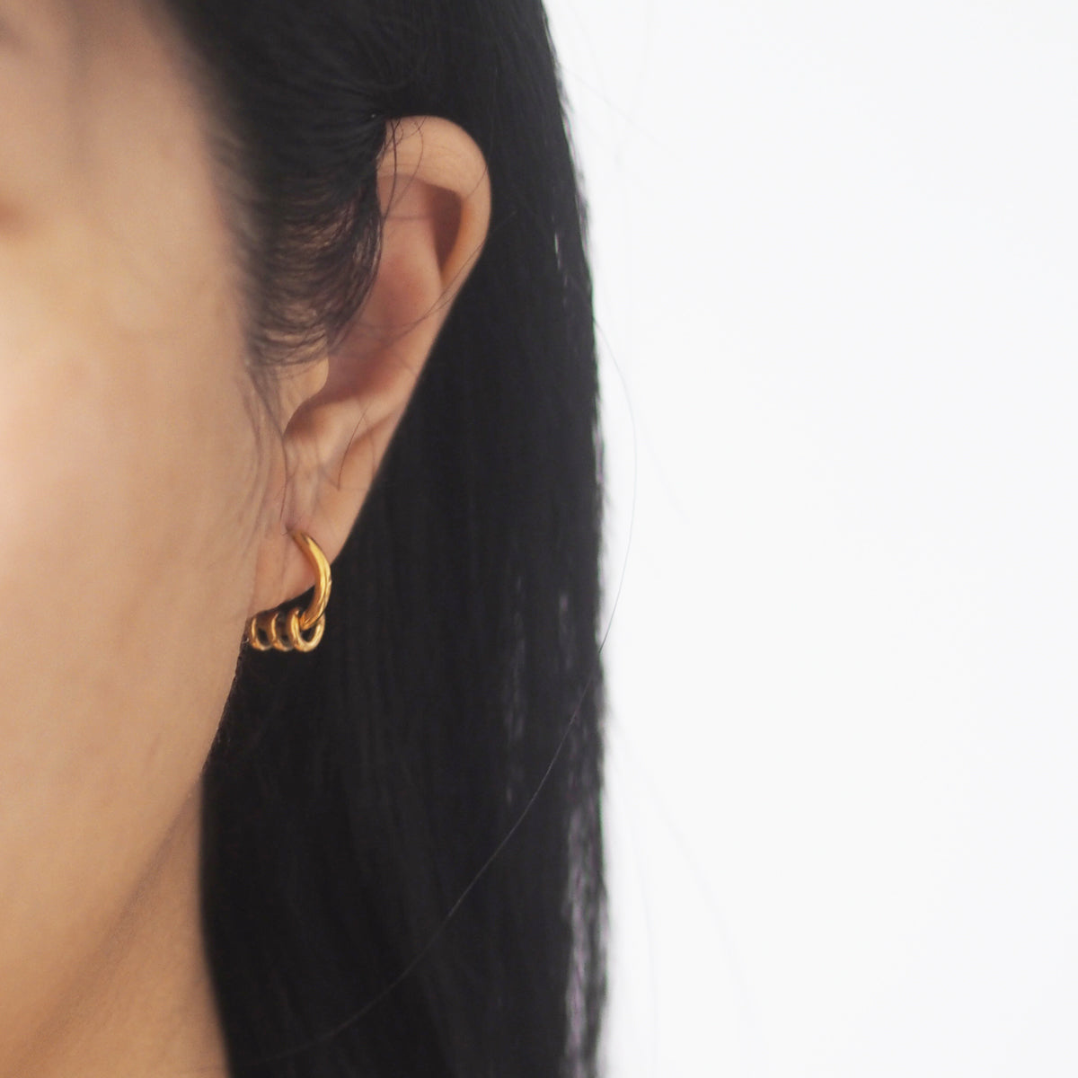 Spiral Hoop Earrings