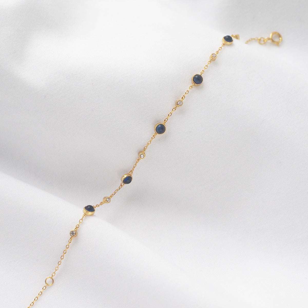 Blue Stone Bracelet