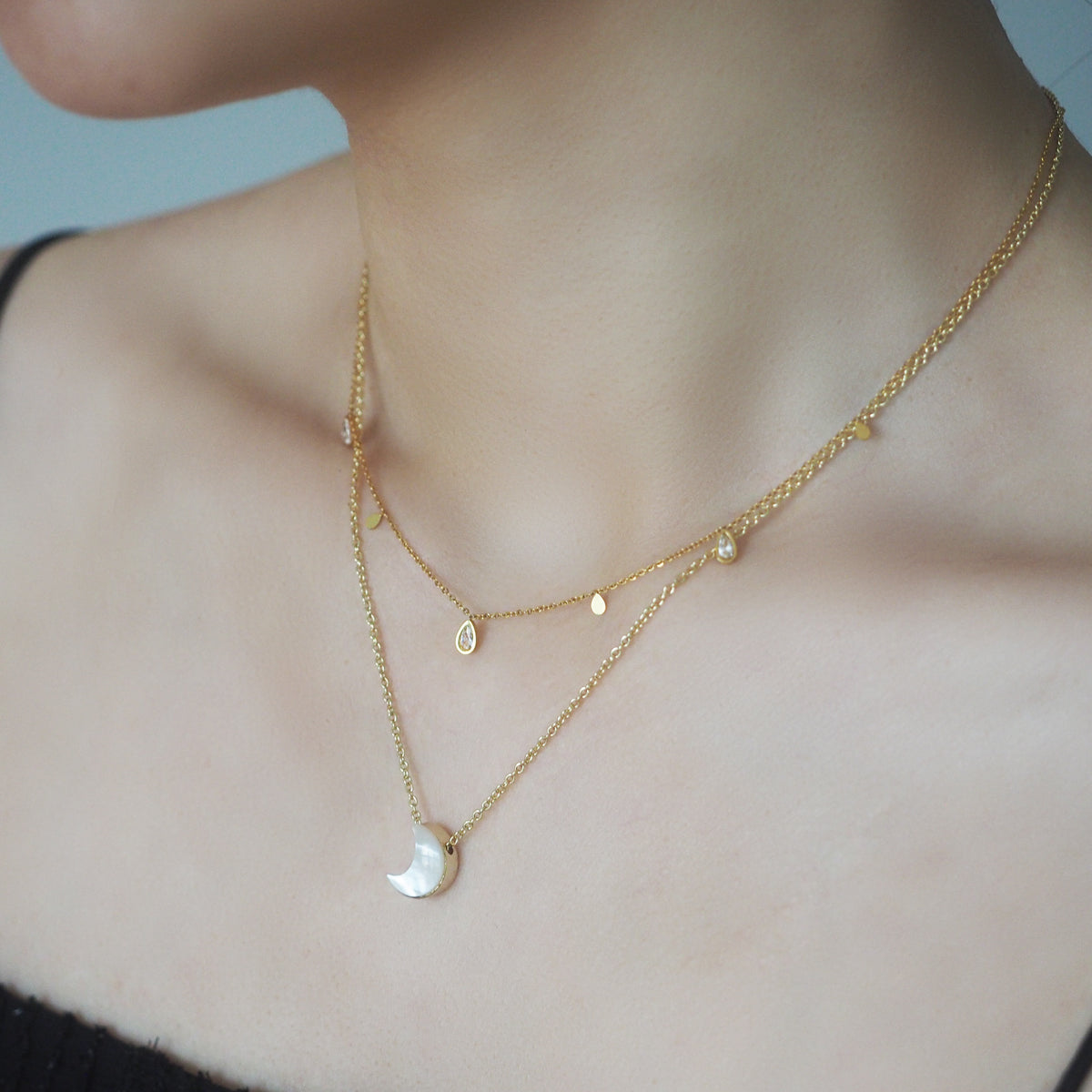 Maura Waterdrop Necklace - éclater jewellery