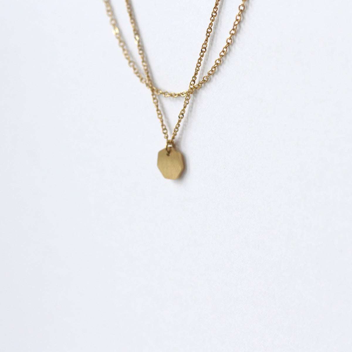 Halyn Geo Multirow Necklace