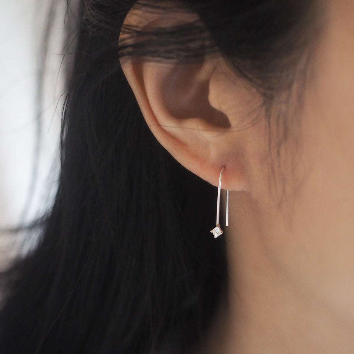 Joi Drop Cubic Zirconia Earrings
