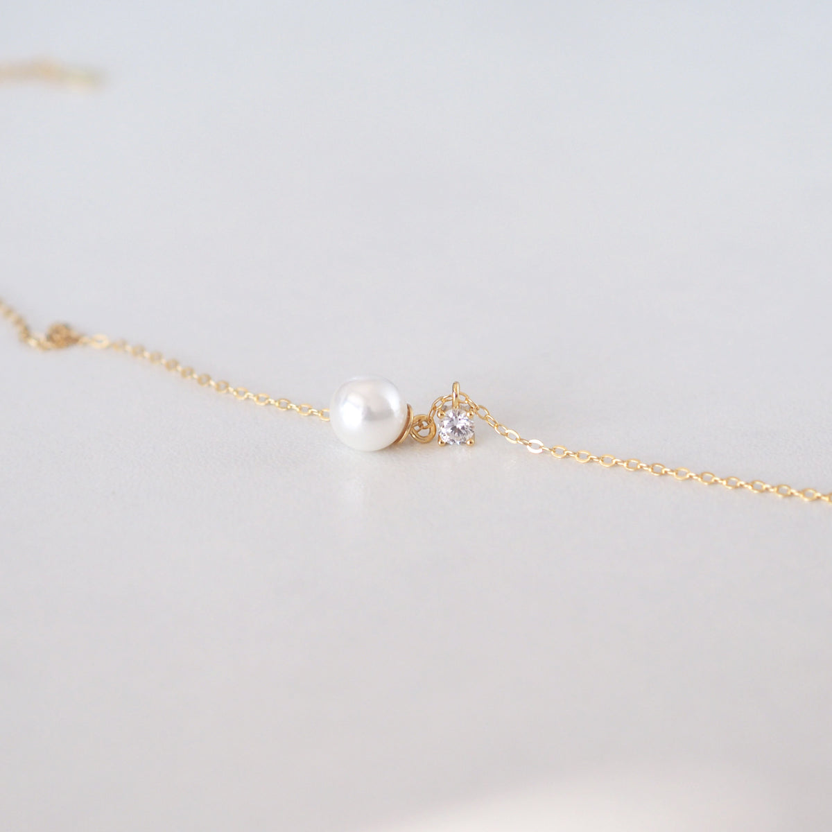 Anna Pearl Mixed Necklace - éclater jewellery
