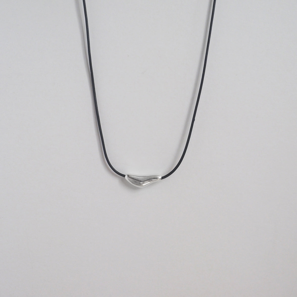 Tru Abstract Leather Cord Necklace