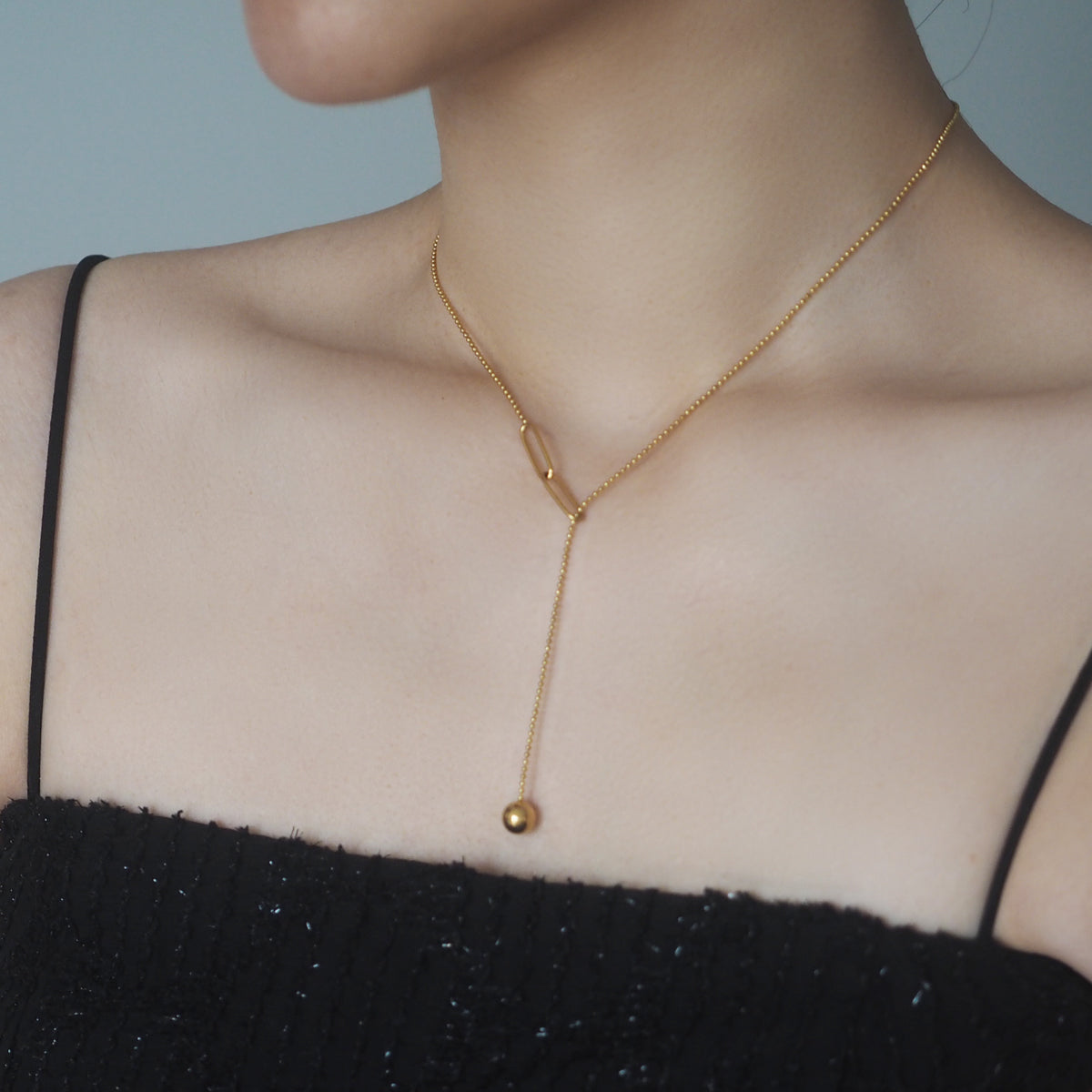 Gena Drop Ball Necklace - éclater jewellery