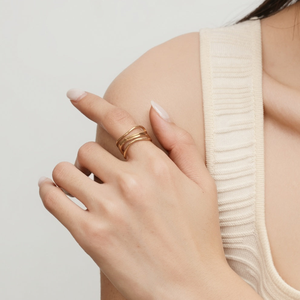 Dana Multi Line Ring