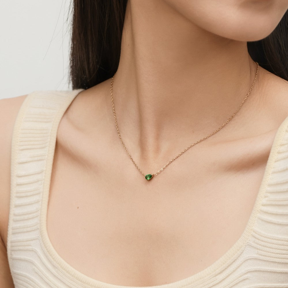 Kinsley Pear Cut Necklace