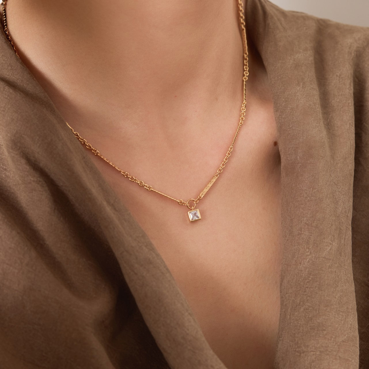 Louella Cubic Zirconia Necklace