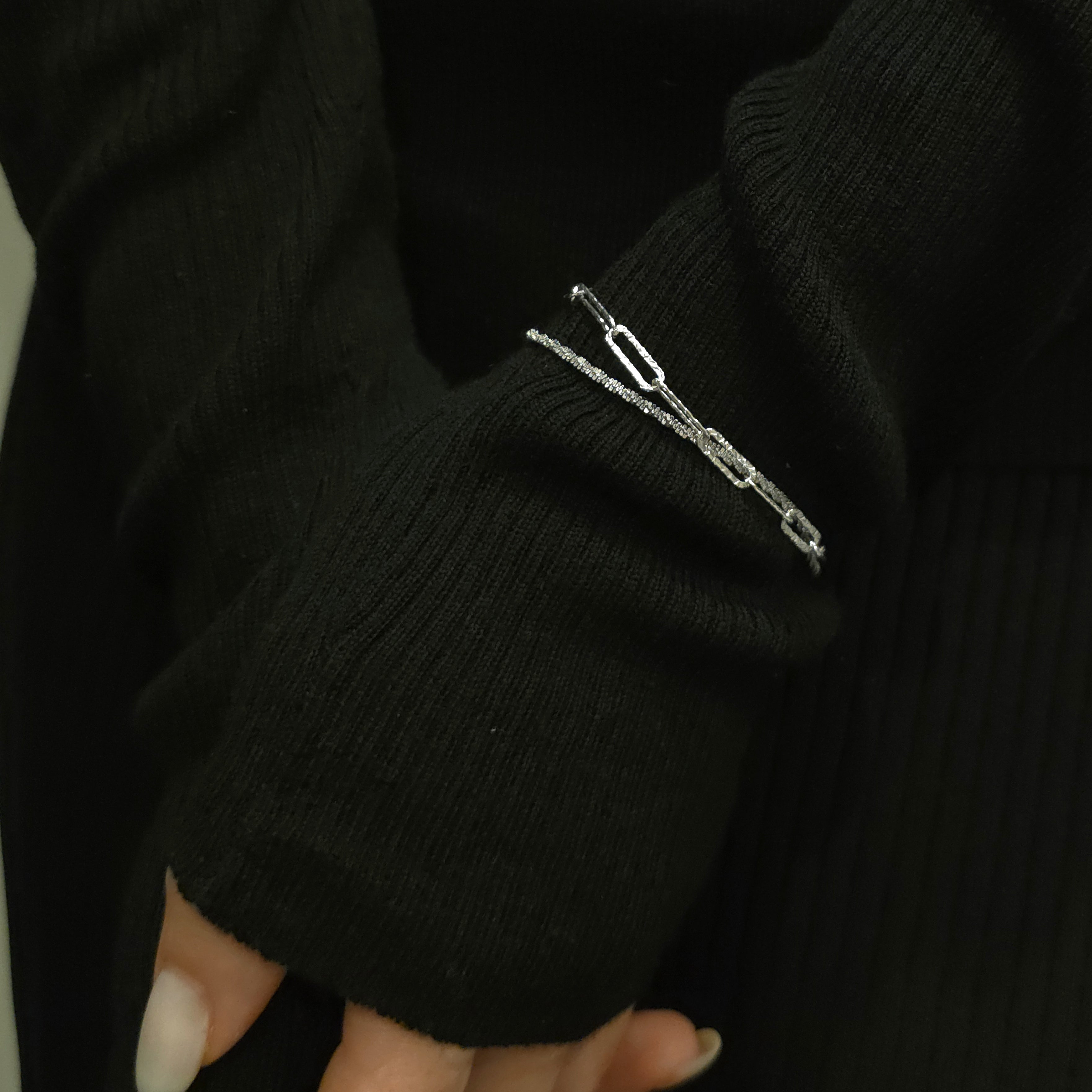 Myra Chain Silver Bracelet