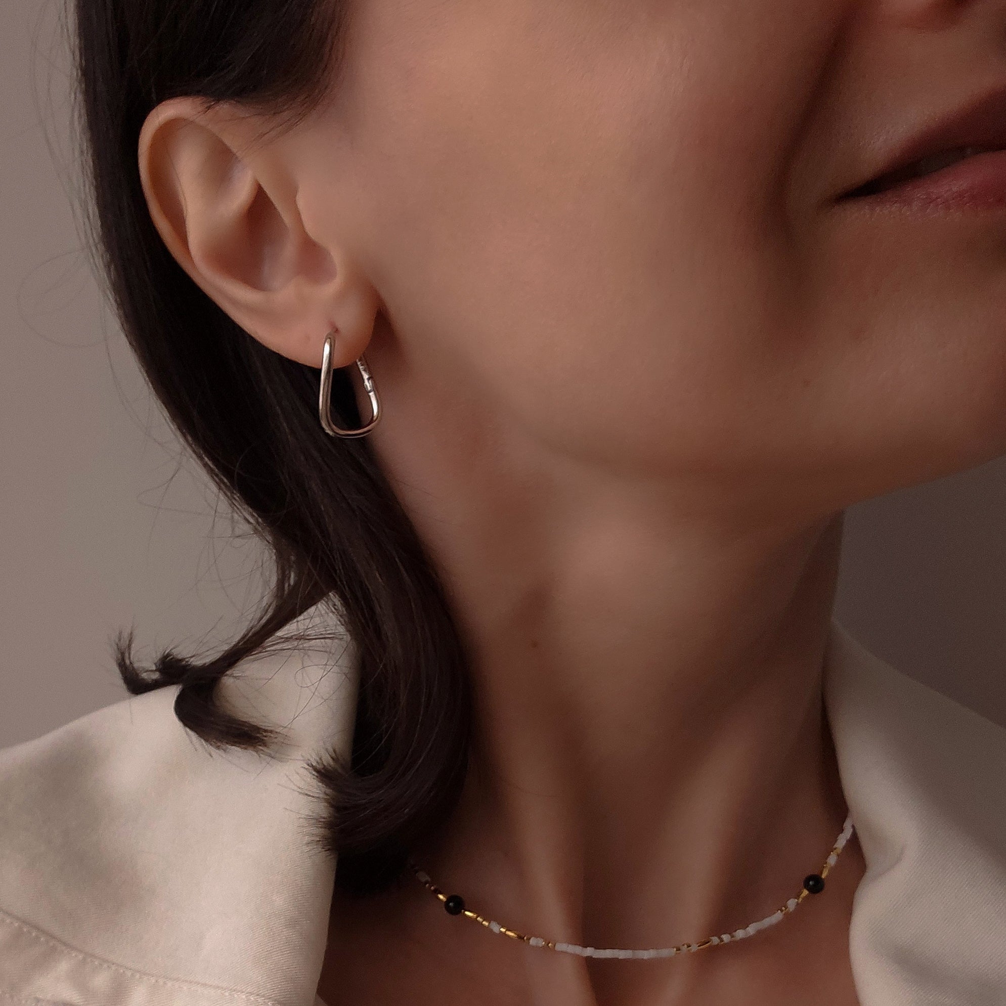 Abigail Irregular Hoop Earrings