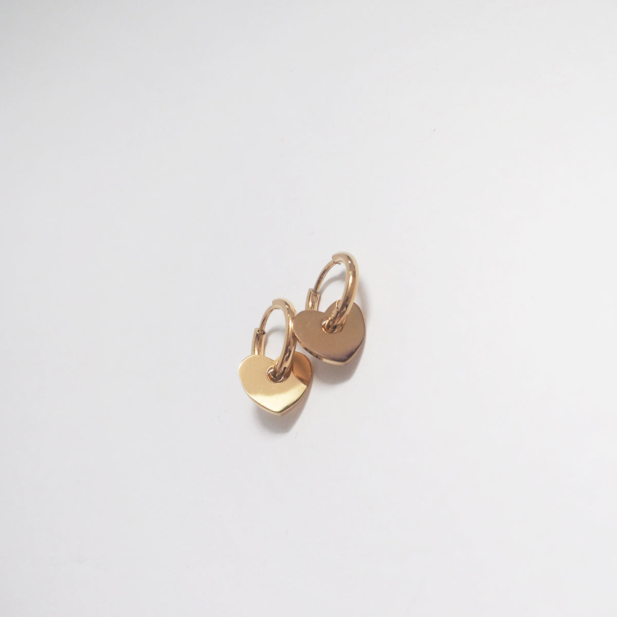 Kairi Heart Hoop Earrings