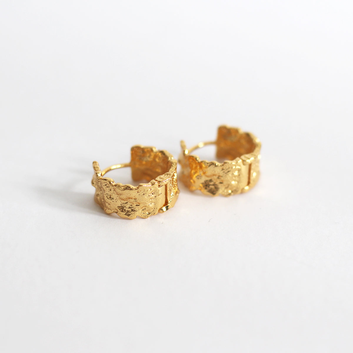 Lava Hoop Earrings - éclater jewellery