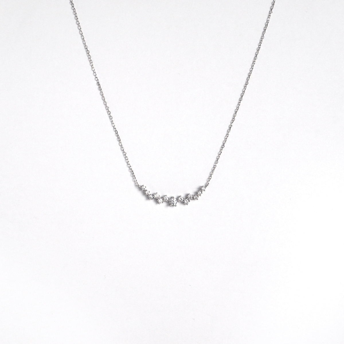 Belvia Cubic Zirconia Necklace - éclater jewellery