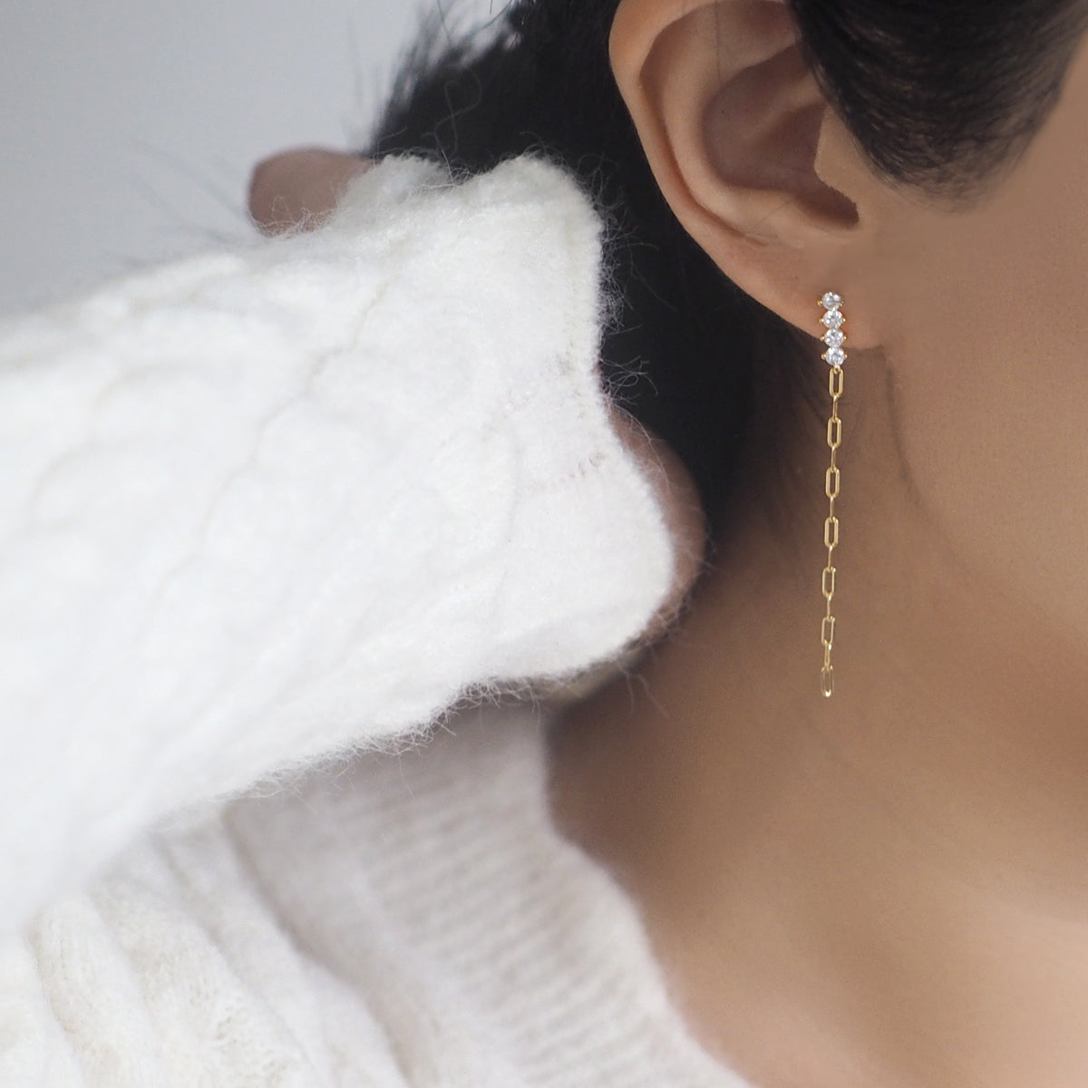 Deona Drop Link Earrings - éclater jewellery