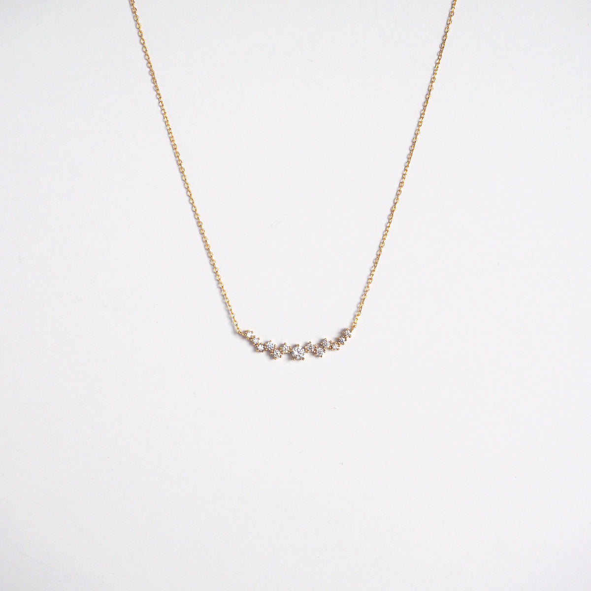 Belvia Cubic Zirconia Necklace - éclater jewellery