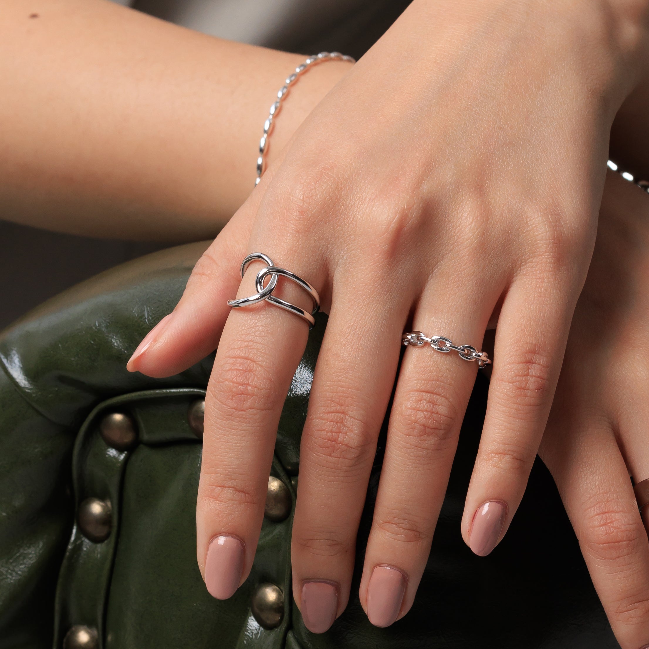 Linked Design Ring - éclater jewellery