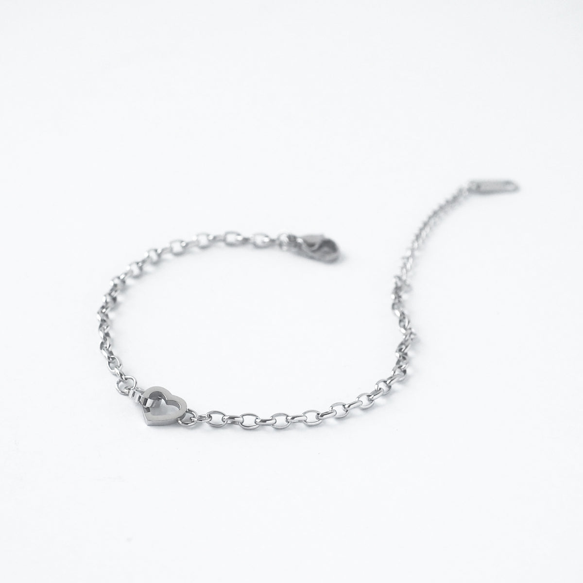 Double Heart Buckle Bracelet - éclater jewellery