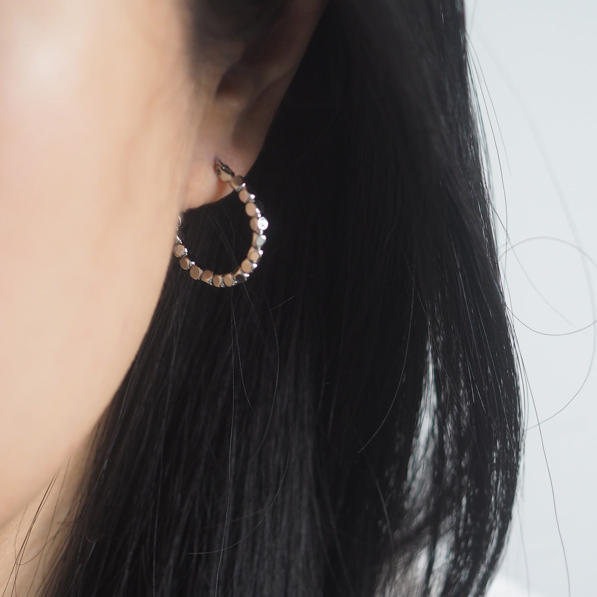 Sabe Beads Hoop Earrings