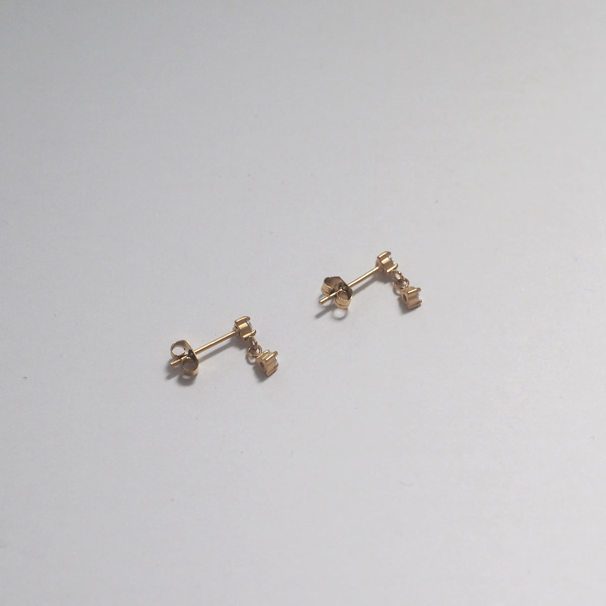 Natasha Drop Cubic Zirconia Earrings