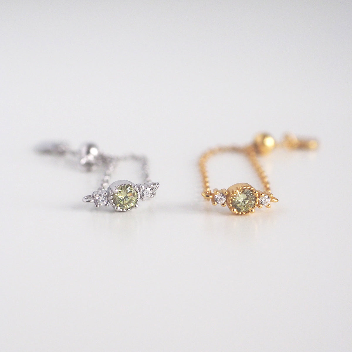 Adalynn Olive Chain Ring - éclater jewellery