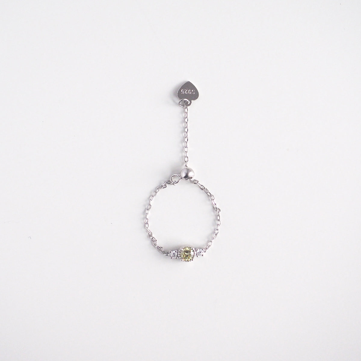 Adalynn Olive Chain Ring - éclater jewellery