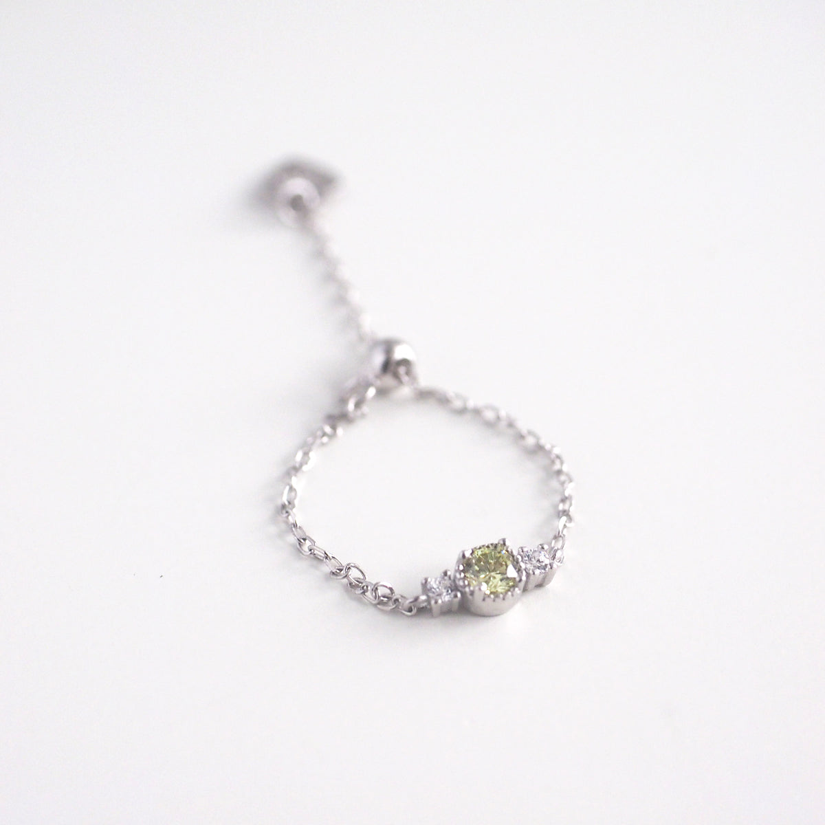 Adalynn Olive Chain Ring - éclater jewellery
