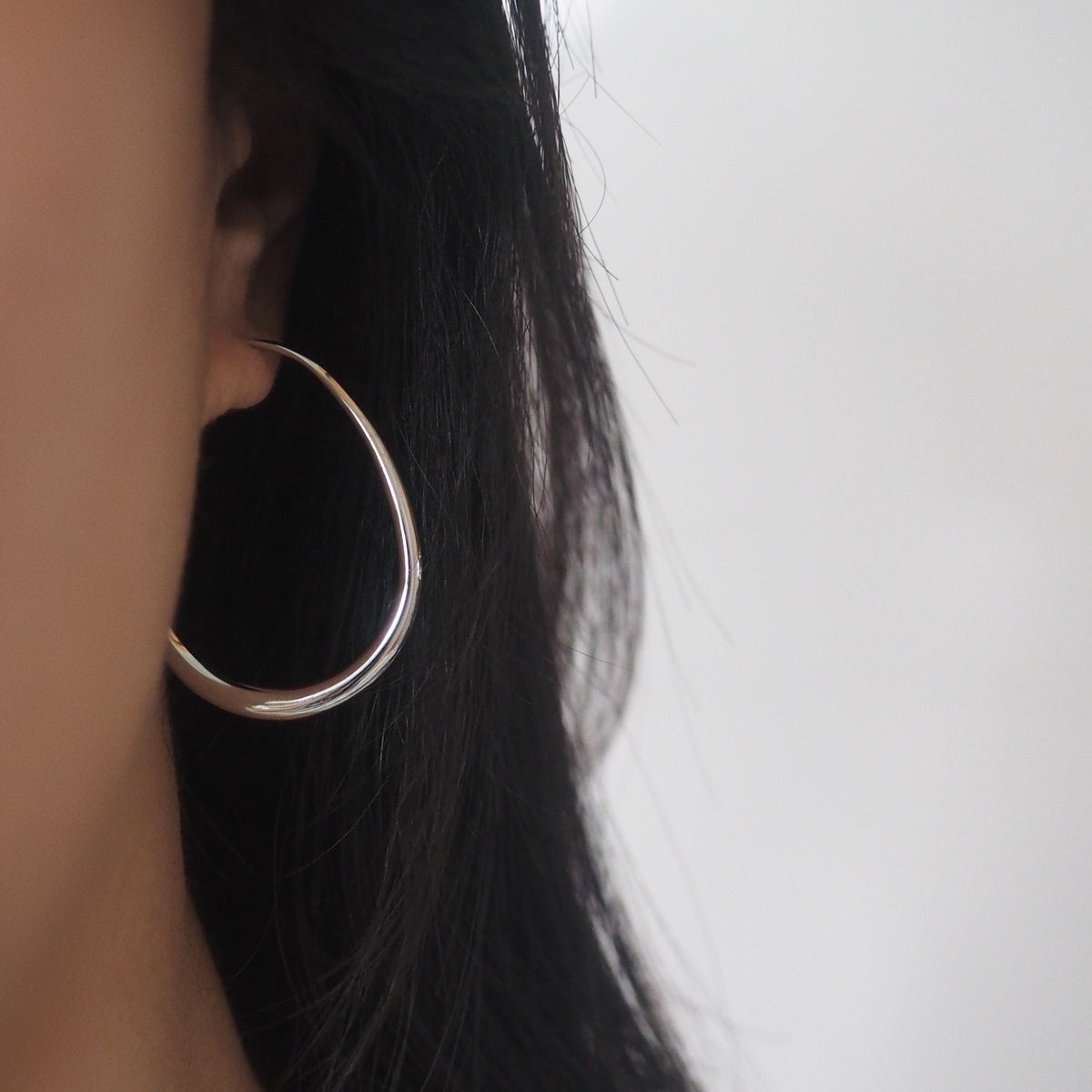 Randi Round Hoop Earrings
