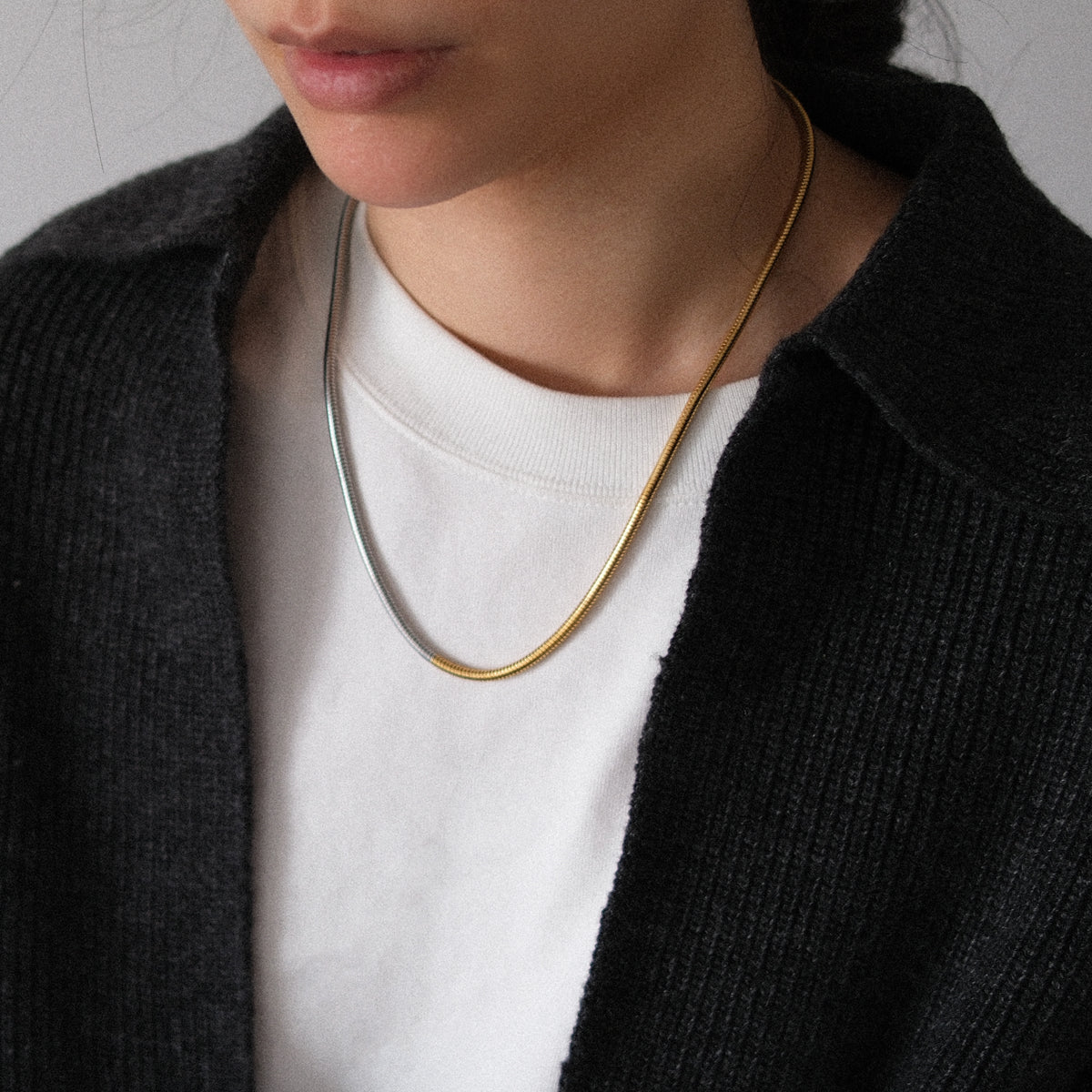 Brett 2-Tone Necklace