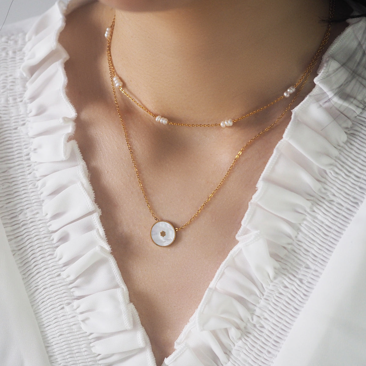 Maree Pearls Choker Necklace