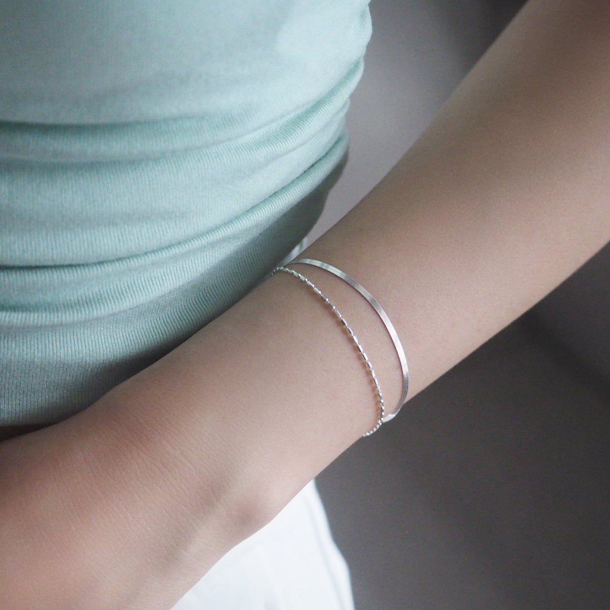 Keily Double Chain Bracelet