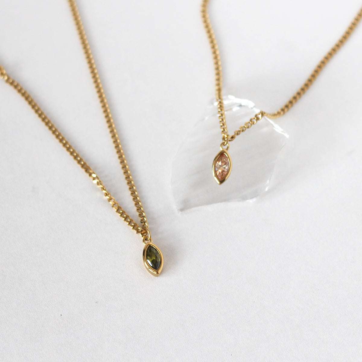 Sadie Eye Cubic Zirconia Necklace