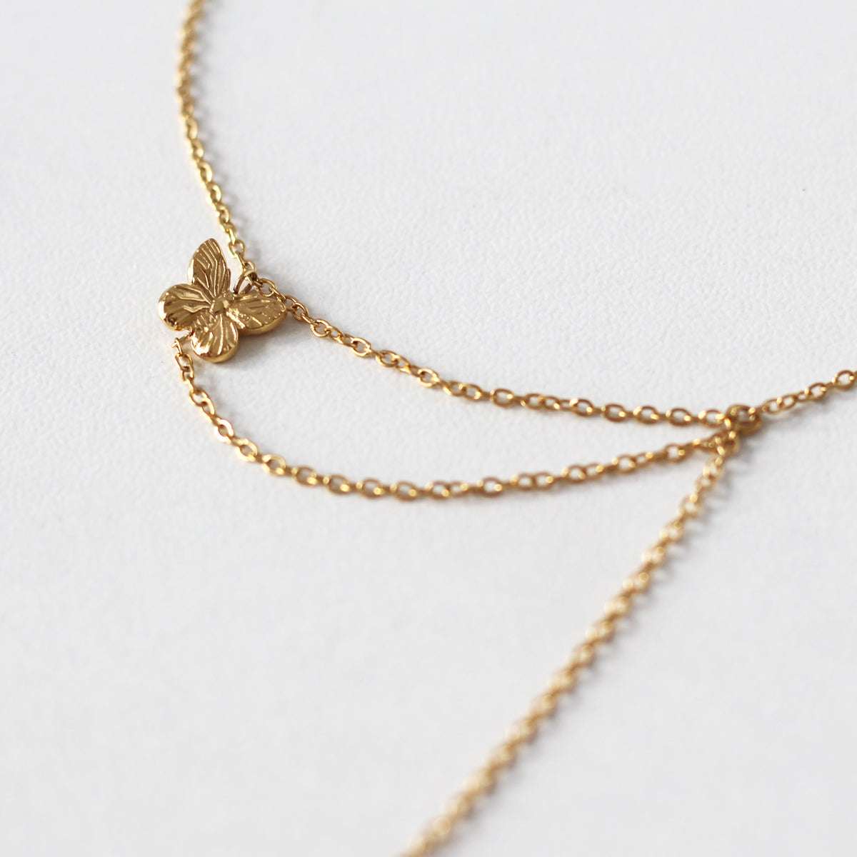 Layne Butterfly Ankle Bracelet