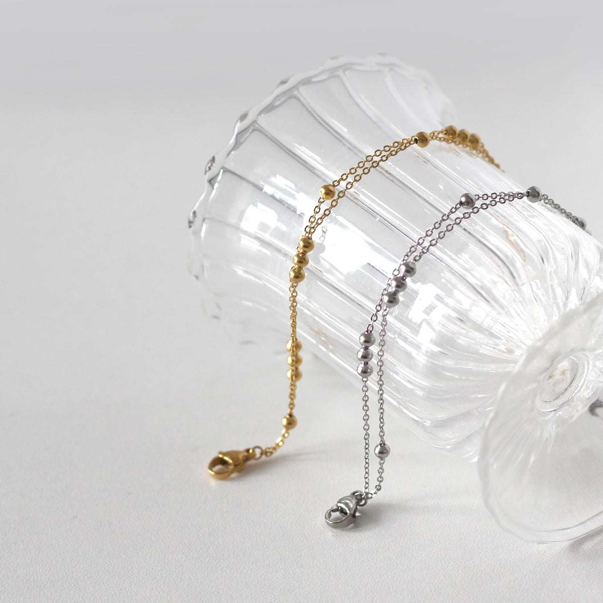 Fauci Beads Double Layer Bracelet