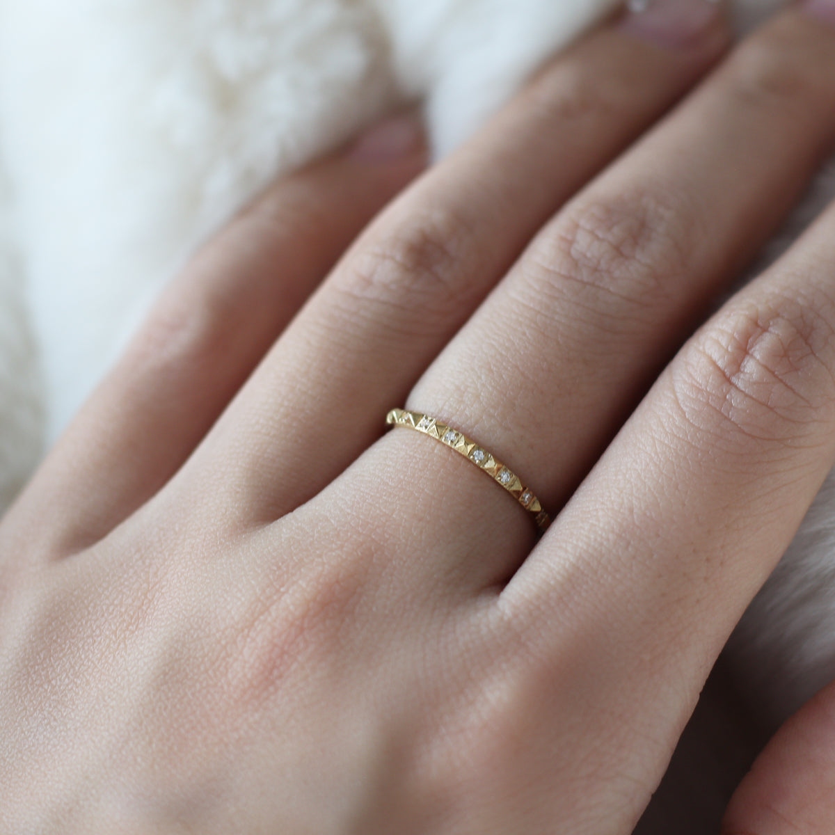 Bel Stud Fine Ring - éclater jewellery