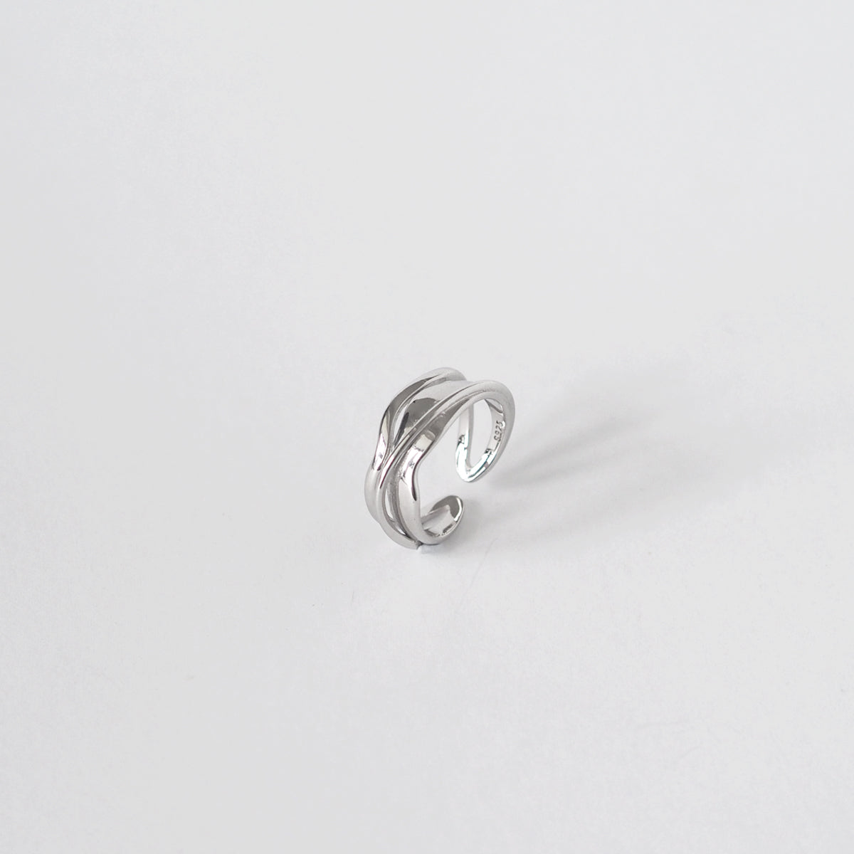 Vahn Wave Double Ring - éclater jewellery