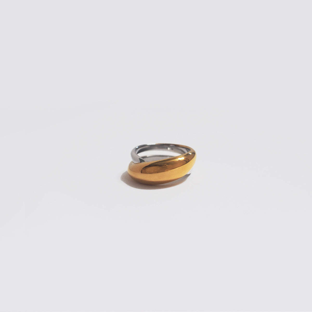 Paloma 2-Tone Double Wrap Ring
