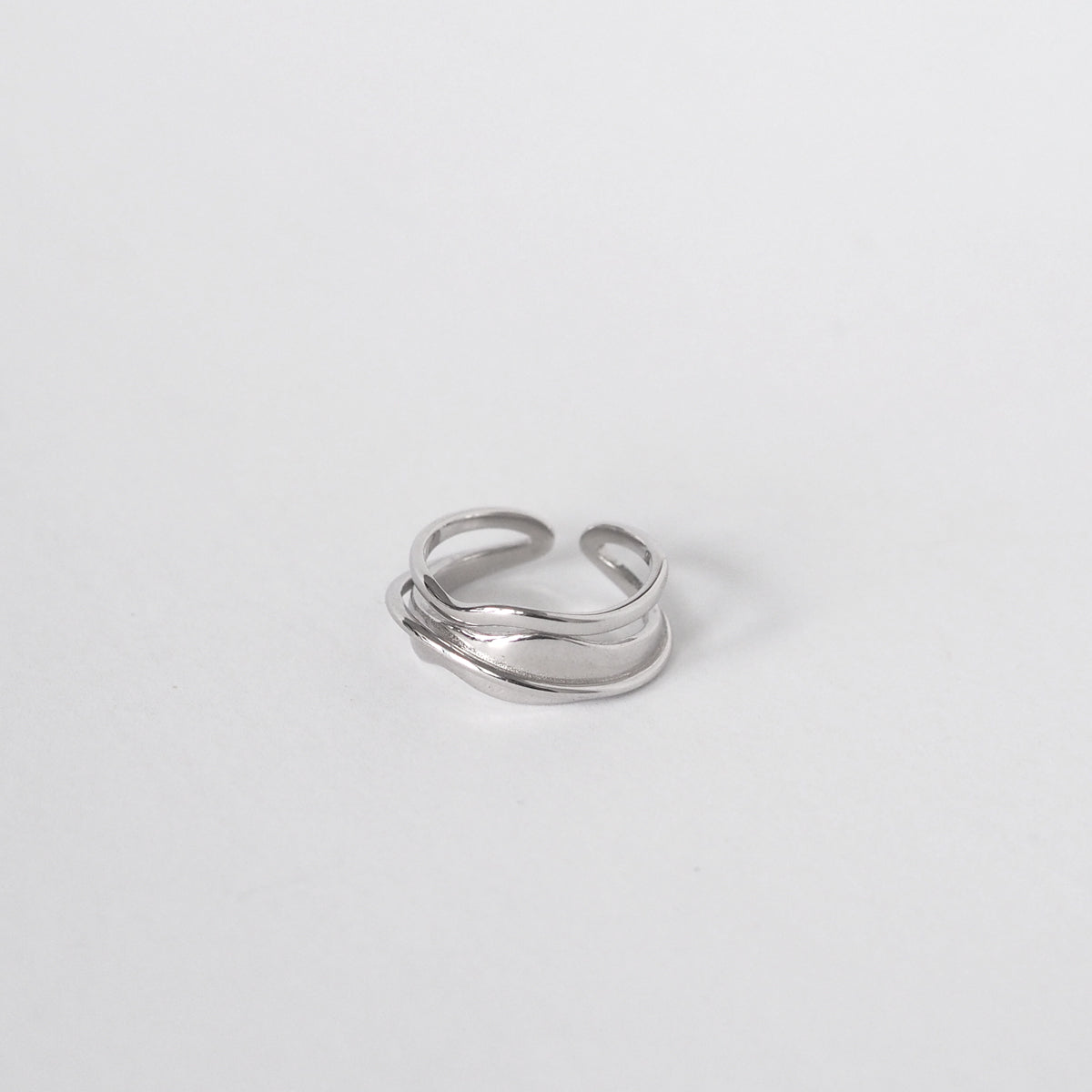 Vahn Wave Double Ring - éclater jewellery