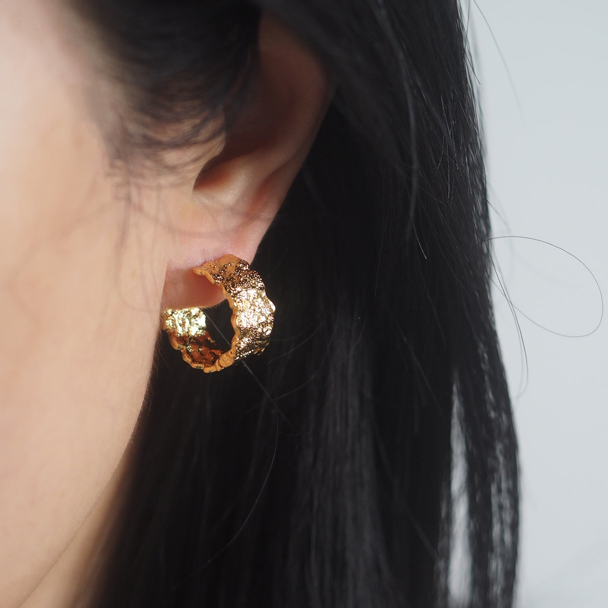 Lava Hoop Earrings - éclater jewellery