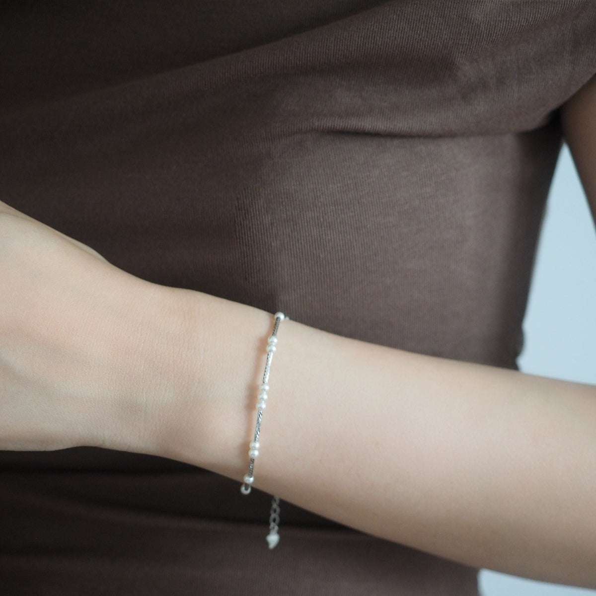 Pearl Gypsophila Bracelet
