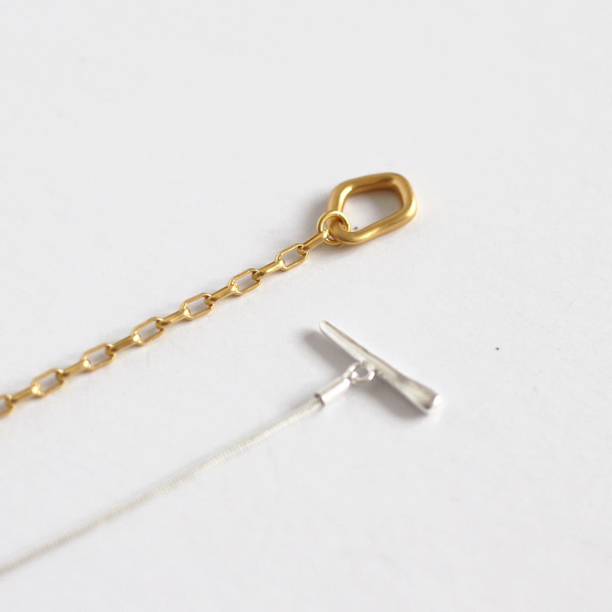 Heidi Double Layer 2-Tone Necklace