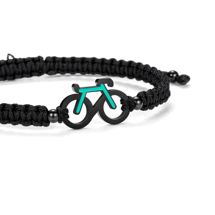 Mint Bike Braided Bracelet - éclater jewellery