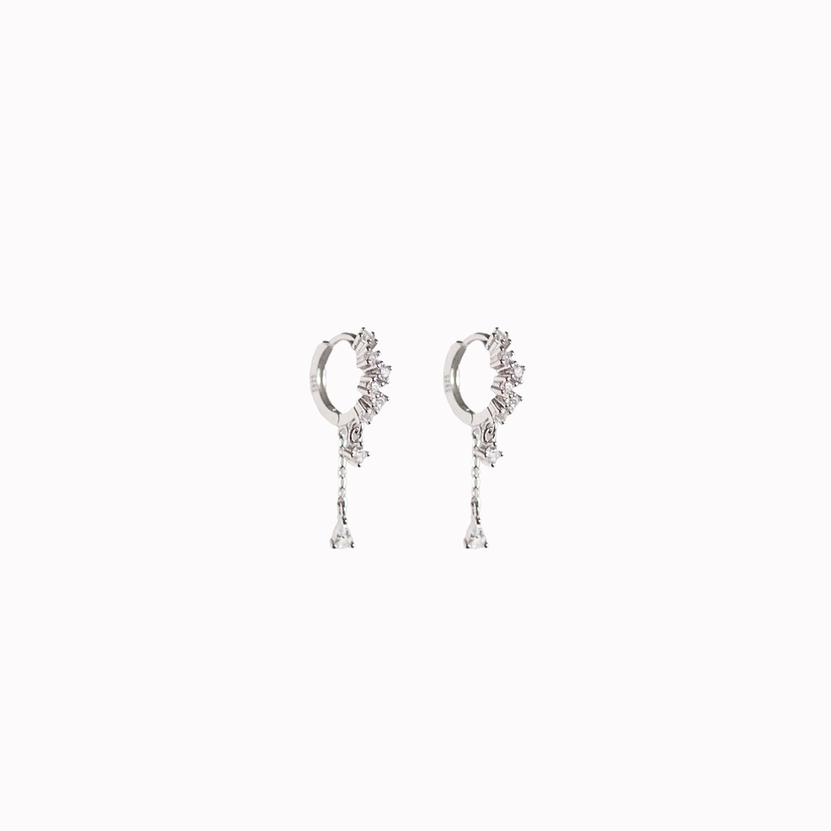 Sophie Teardrop Tassel Earrings