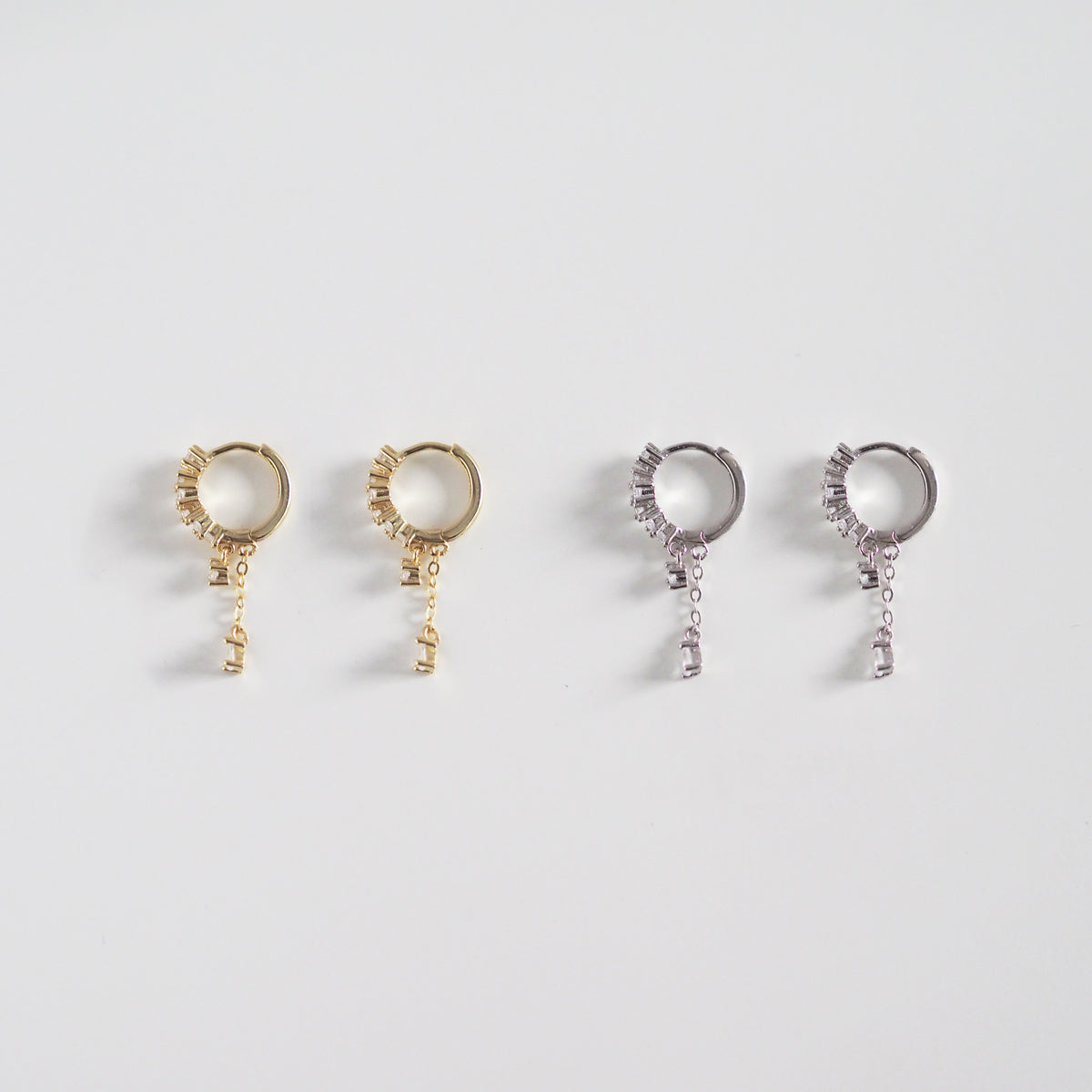 Sophie Teardrop Tassel Earrings