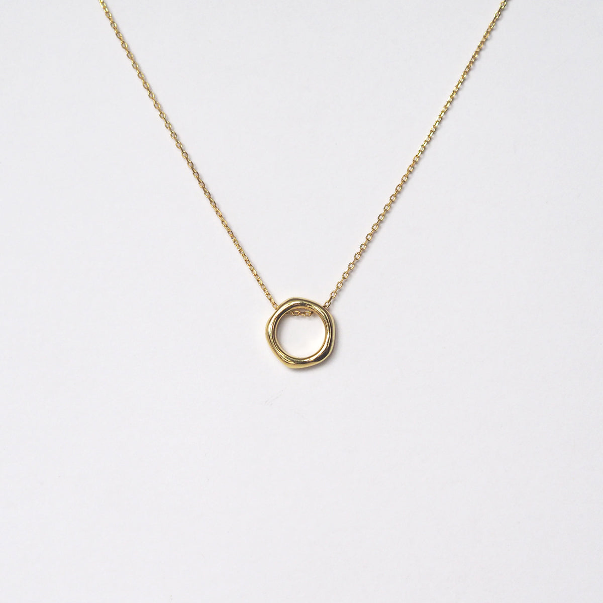 Quinn Irregular Hoop Necklace