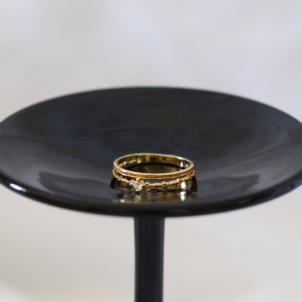 Nori Double Layer Zircon Ring