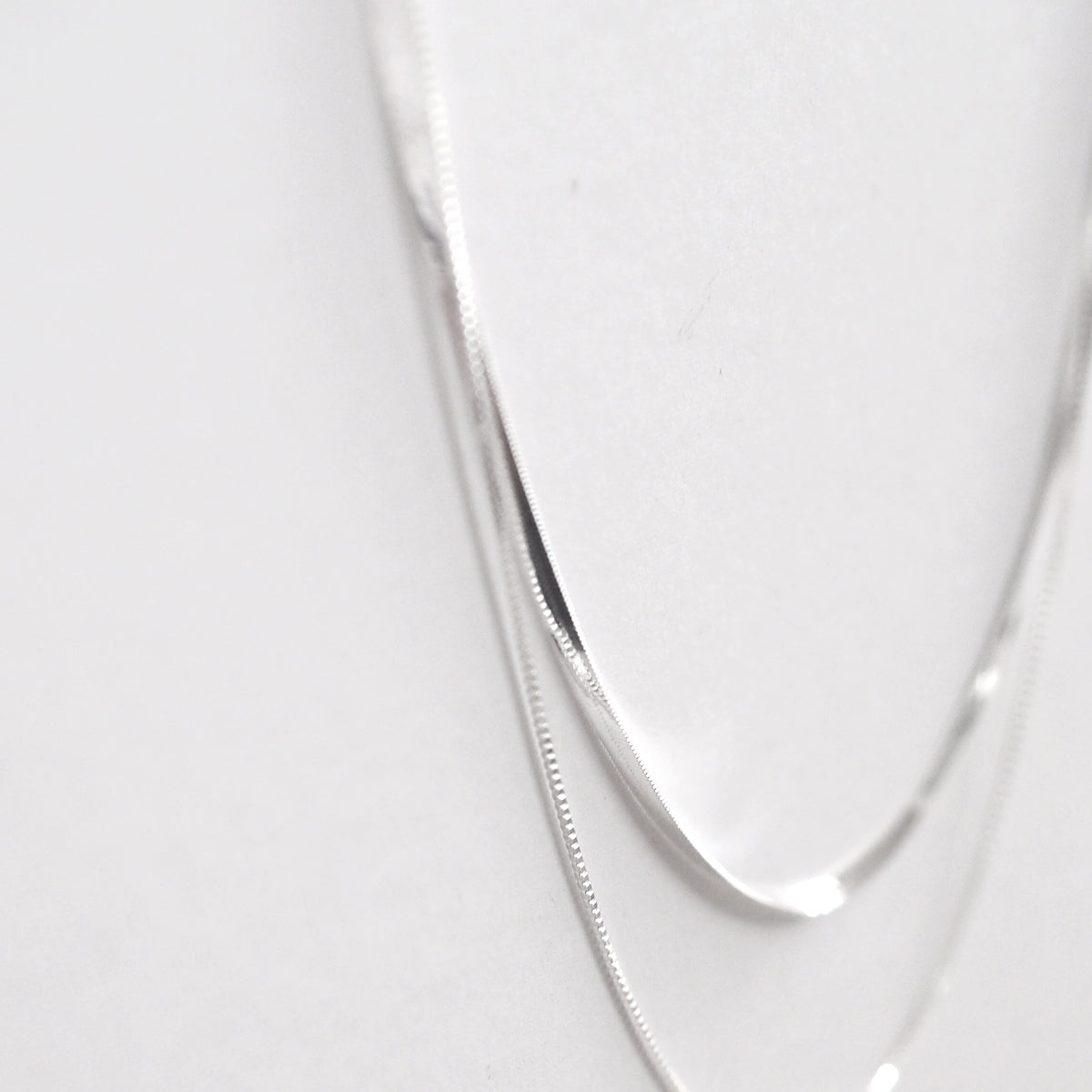 Joelle Herringbone Multirow Necklace