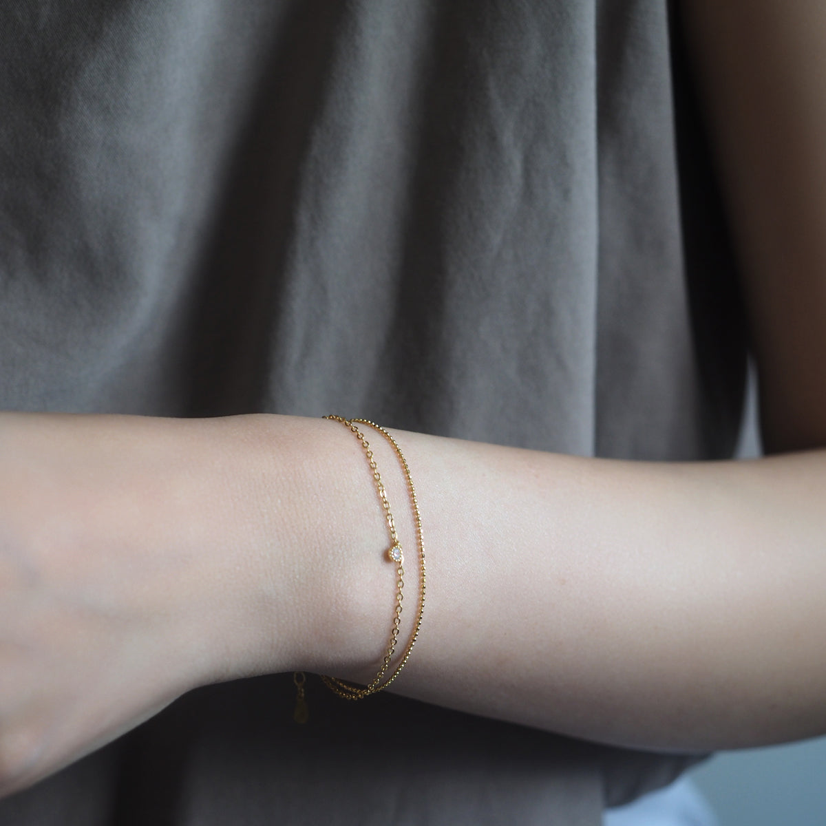 Olivia Double Chain Bracelet