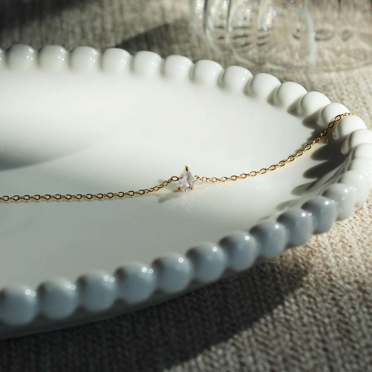 Waterdrop Zircon Bracelet