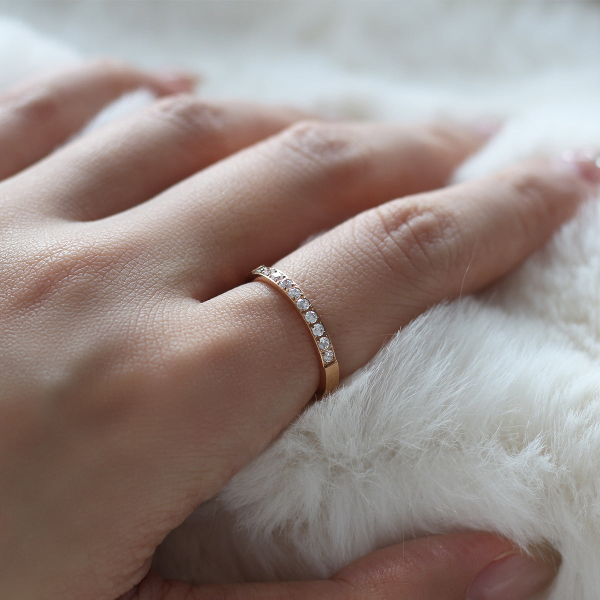 Tahlor Rose Gold Ring - éclater jewellery