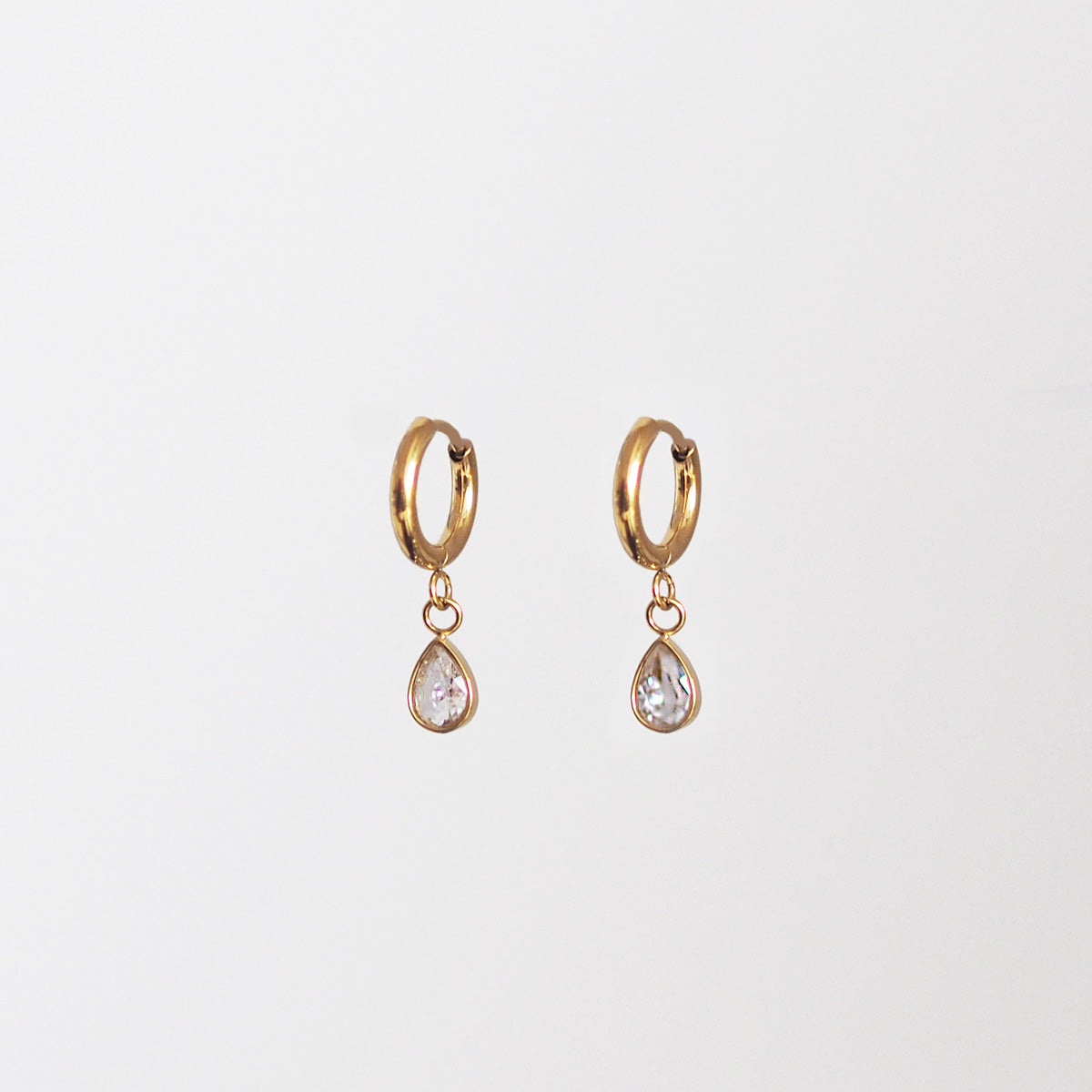 Shay Zircon Teardrop Earrings
